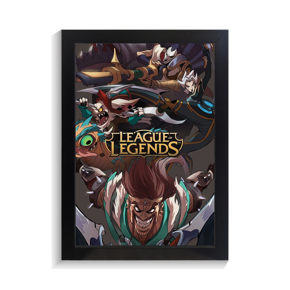 تابلو گیمینگ طرح لیگ اف لجندز کد PF-30202 تابلو گیمینگ طرح لیگ اف لجندز کد PF 30202