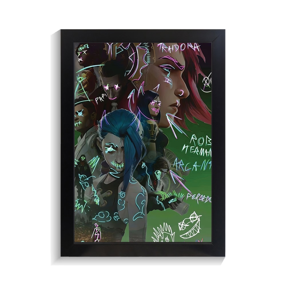 تابلو گیمینگ طرح لیگ اف لجندز کد PF-30208 تابلو گیمینگ طرح لیگ اف لجندز کد PF 30208