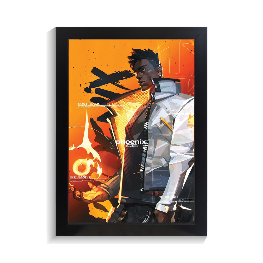 تابلو گیمینگ طرح ولورانت کد PF-30272 تابلو گیمینگ طرح ولورانت کد PF 30272