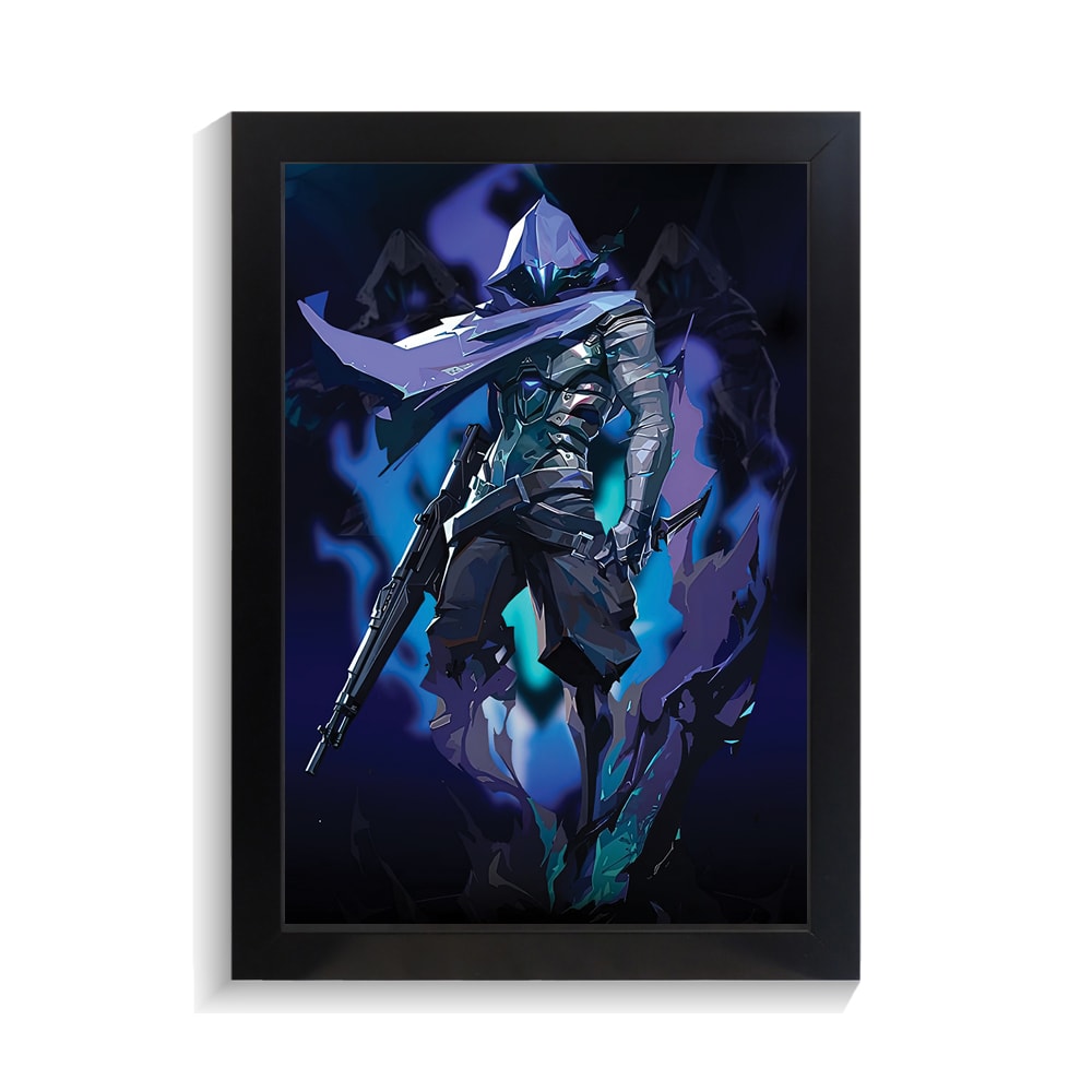 تابلو گیمینگ طرح ولورانت کد PF-30284 تابلو گیمینگ طرح ولورانت کد PF 30284