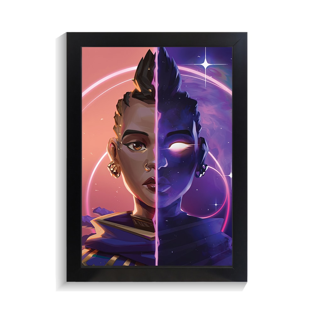 تابلو گیمینگ طرح ولورانت کد PF-30288 تابلو گیمینگ طرح ولورانت کد PF 30288