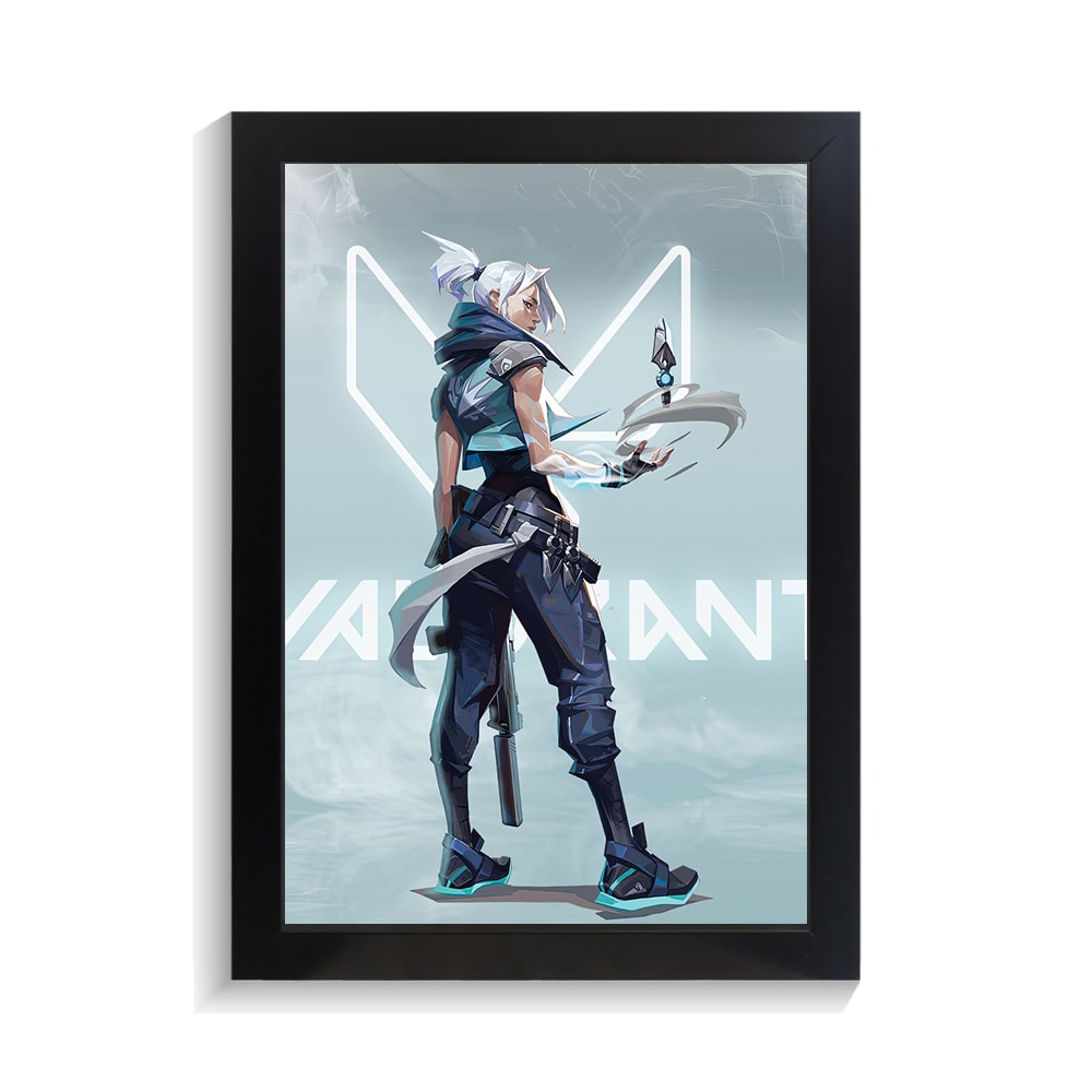 تابلو گیمینگ طرح ولورانت کد PF-30294 تابلو گیمینگ طرح ولورانت کد PF 30294