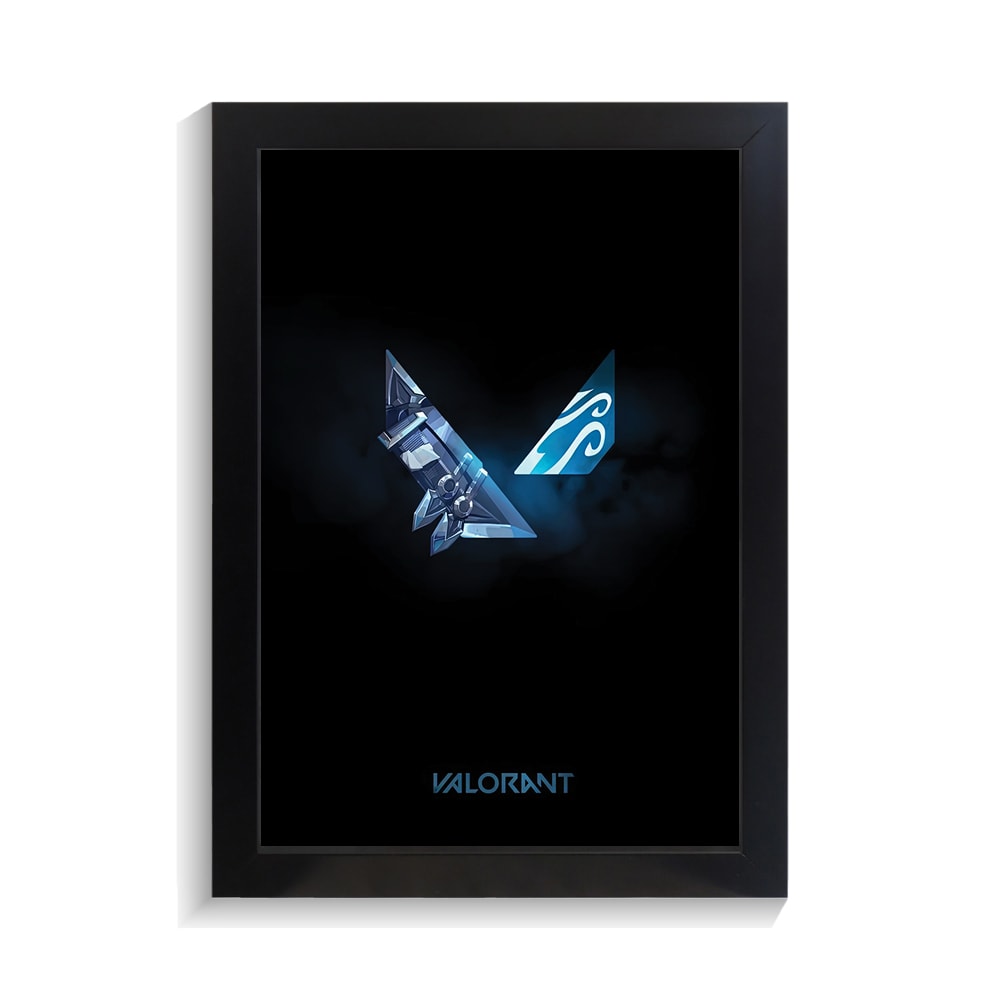 تابلو گیمینگ طرح ولورانت کد PF-30300 تابلو گیمینگ طرح ولورانت کد PF 30300