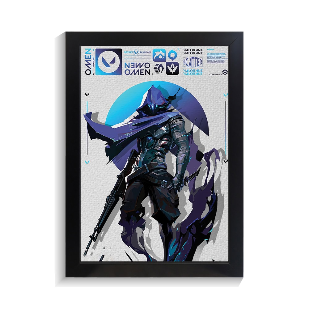 تابلو گیمینگ طرح ولورانت کد PF-30302 تابلو گیمینگ طرح ولورانت کد PF 30302