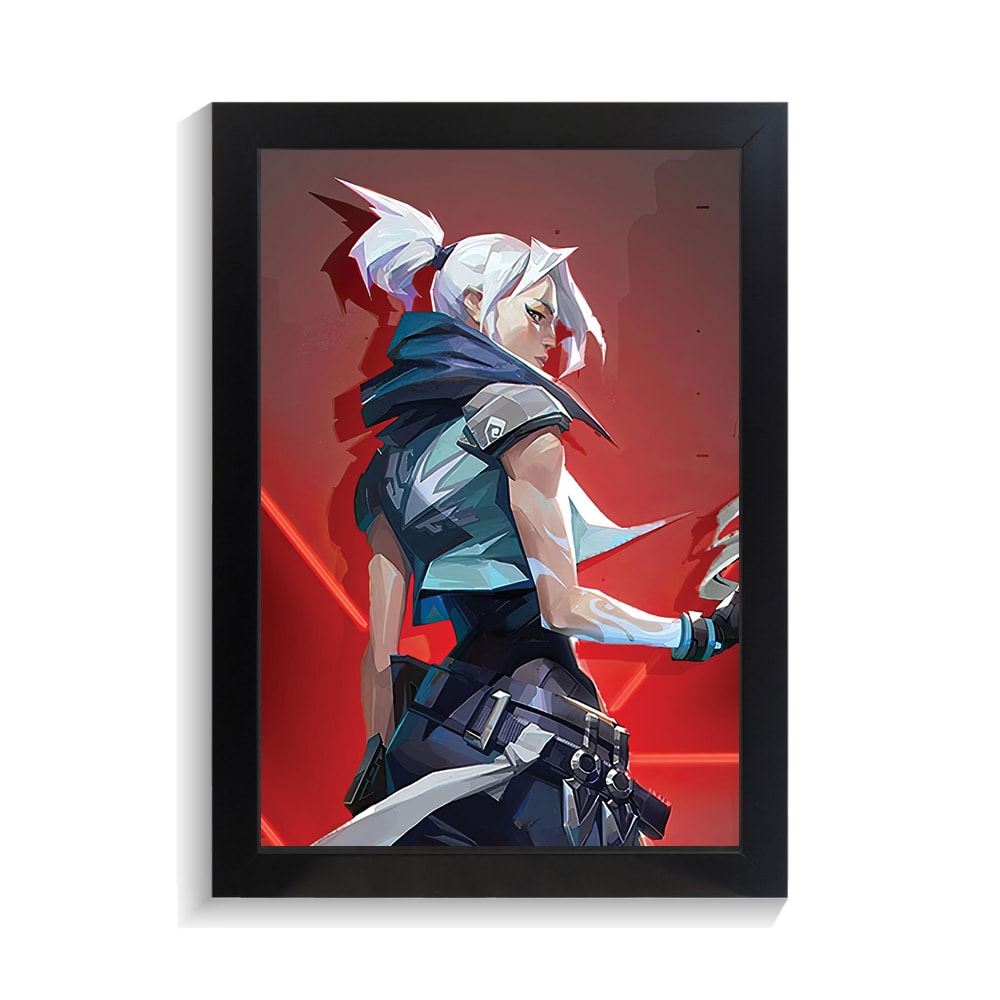 تابلو گیمینگ طرح ولورانت کد PF-30306 تابلو گیمینگ طرح ولورانت کد PF 30306