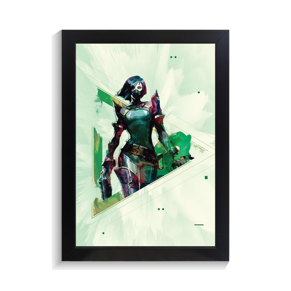 تابلو گیمینگ طرح ولورانت کد PF-30308 تابلو گیمینگ طرح ولورانت کد PF 30308