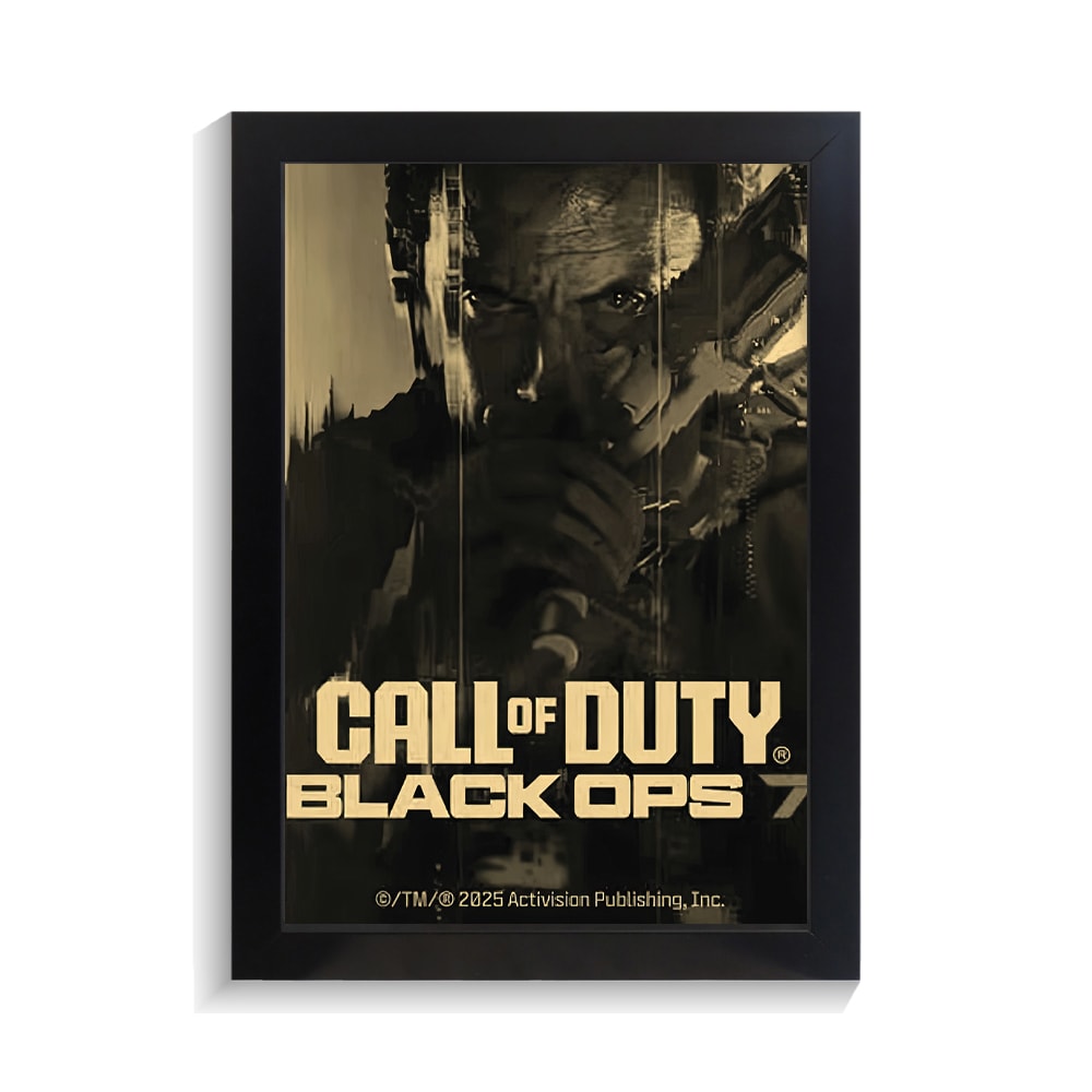 تابلو گیمینگ طرح کال اف دیوتی black ops 7 کد PF-30062 تابلو گیمینگ طرح کال اف دیوتی black ops 7 کد PF 30062