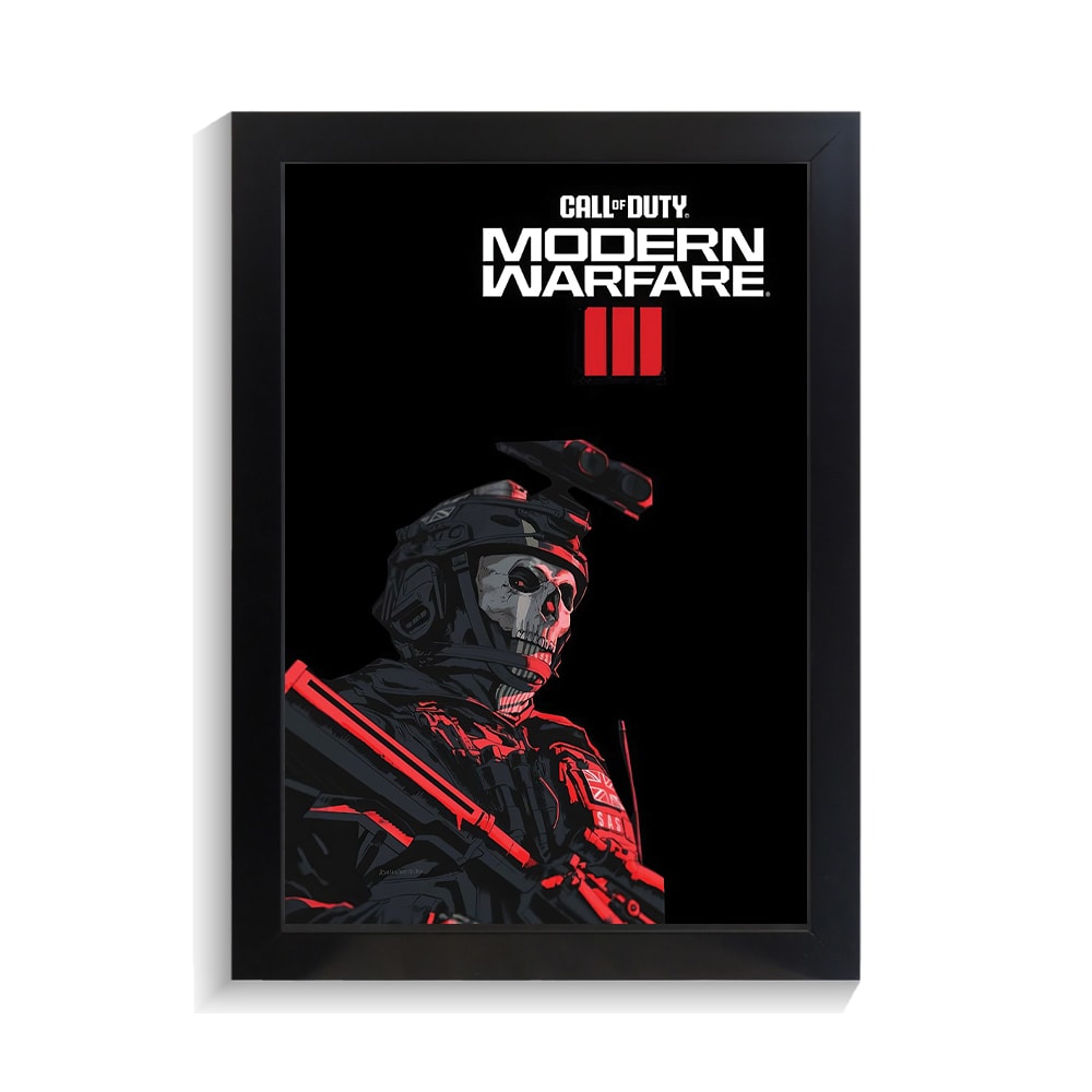 تابلو گیمینگ طرح کال اف دیوتی modern warfare 3 کد PF-30056 تابلو گیمینگ طرح کال اف دیوتی modern warfare 3 کد PF 30056