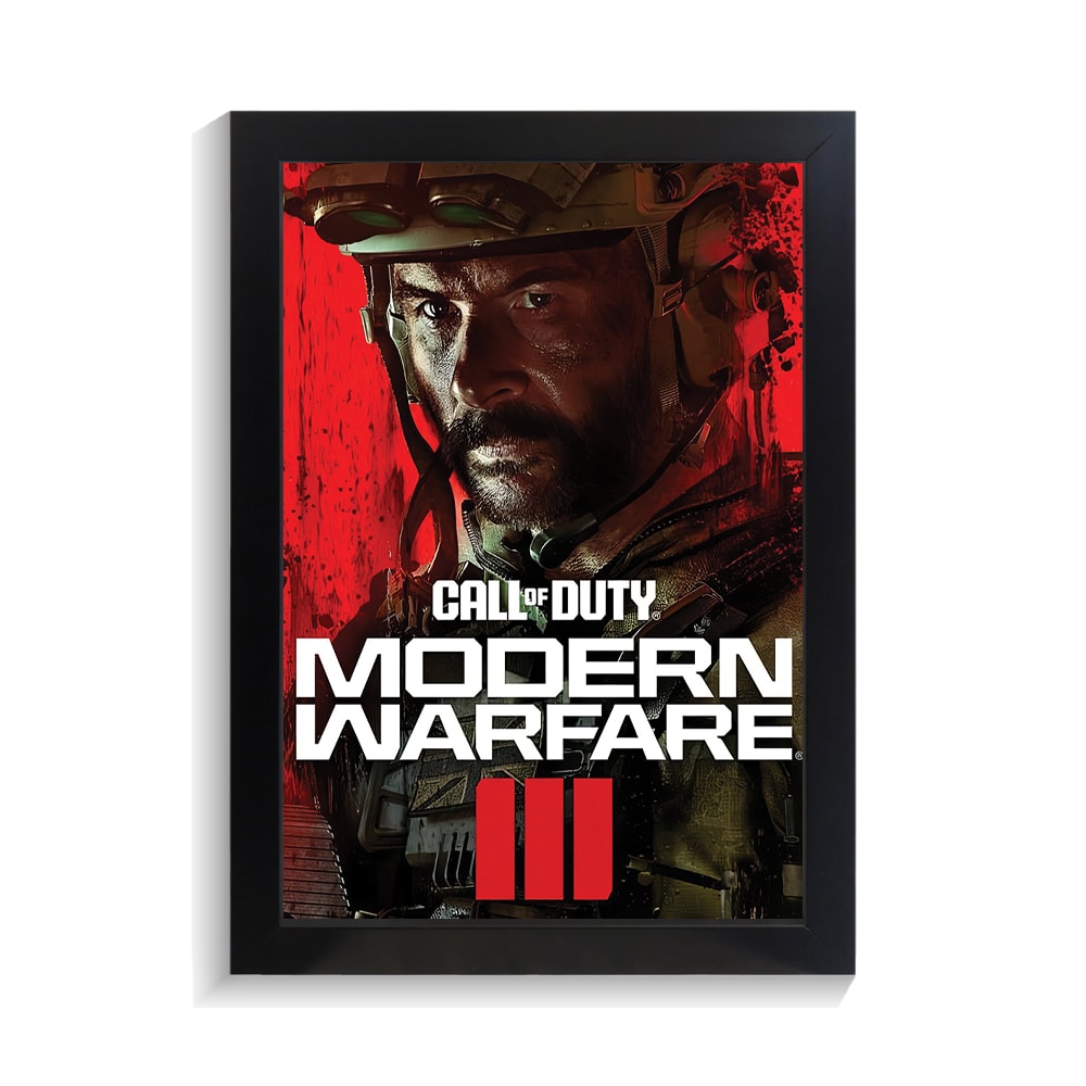 تابلو گیمینگ طرح کال اف دیوتی modern warfare 3 کد PF-30059 تابلو گیمینگ طرح کال اف دیوتی modern warfare 3 کد PF 30059