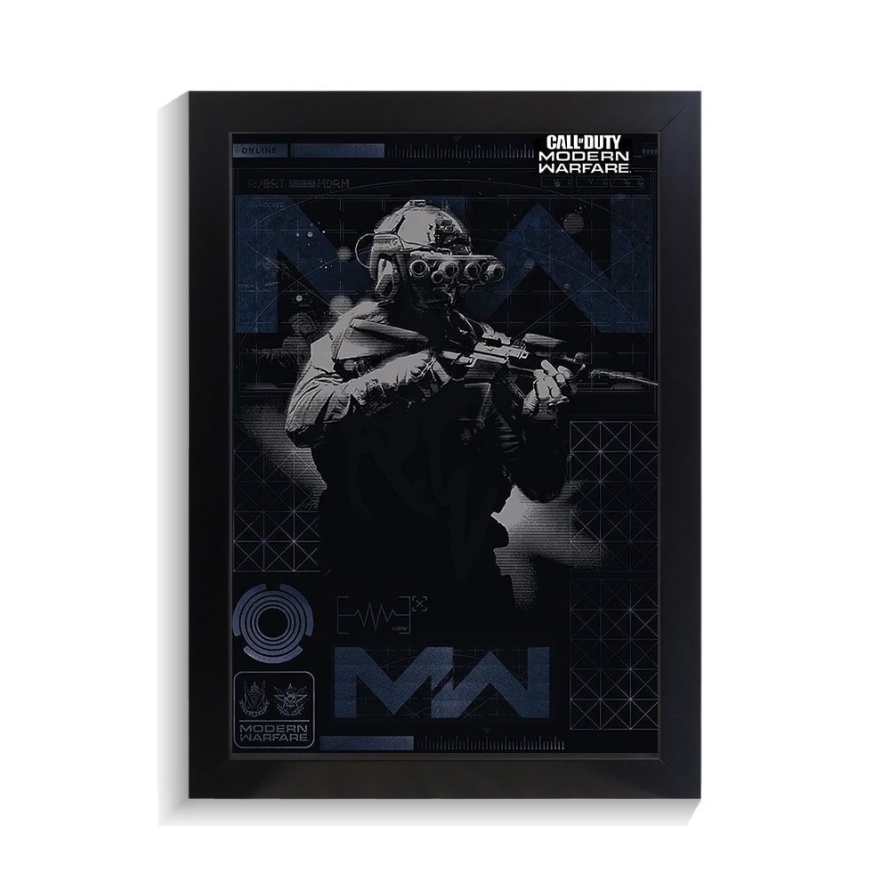 تابلو گیمینگ طرح کال اف دیوتی modern warfare 3 کد PF-30069 تابلو گیمینگ طرح کال اف دیوتی modern warfare 3 کد PF 30069