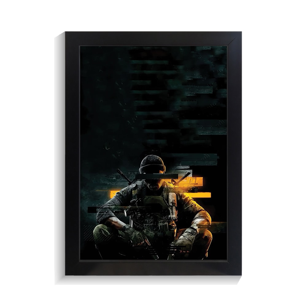 تابلو گیمینگ طرح کال اف دیوتی کد PF-30041 تابلو گیمینگ طرح کال اف دیوتی کد PF 30041