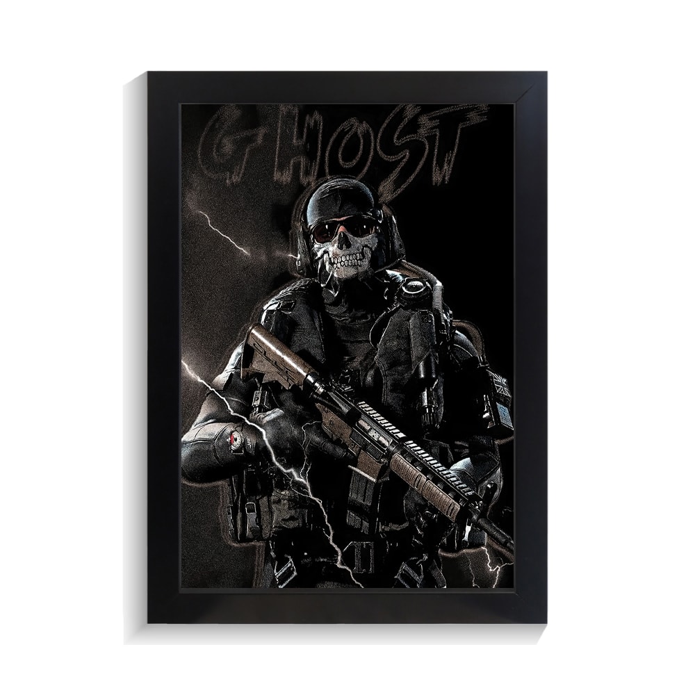 تابلو گیمینگ طرح کال اف دیوتی کد PF-30044 تابلو گیمینگ طرح کال اف دیوتی کد PF 30044