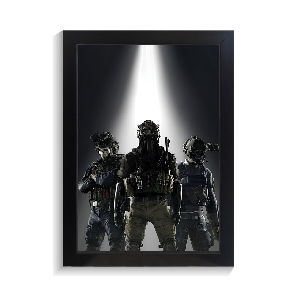 تابلو گیمینگ طرح کال اف دیوتی کد PF-30047 تابلو گیمینگ طرح کال اف دیوتی کد PF 30047