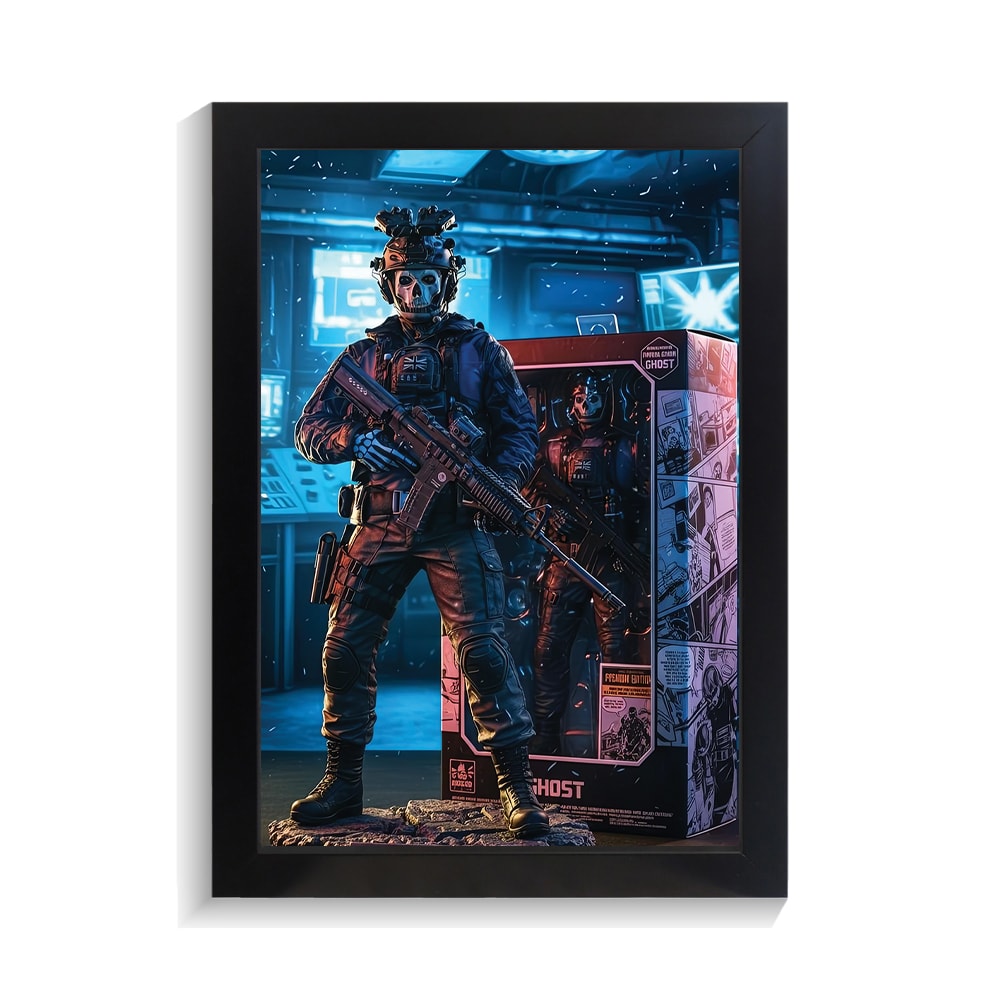 تابلو گیمینگ طرح کال اف دیوتی کد PF-30055 تابلو گیمینگ طرح کال اف دیوتی کد PF 30055