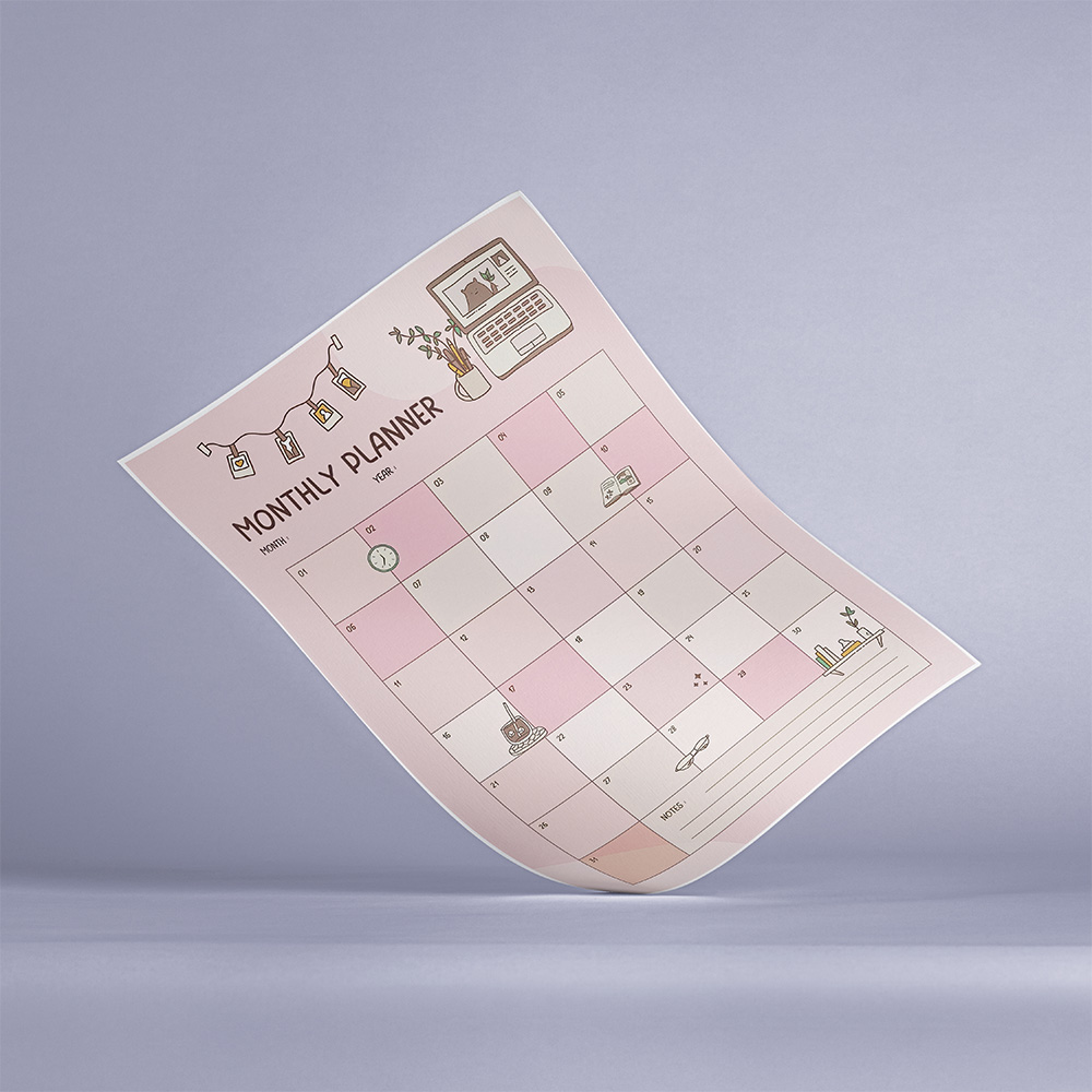 پلنر ماهانه کد PL-96011 پلنر ماهانه کد PL 96011