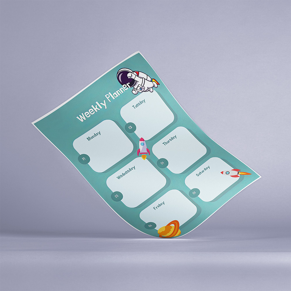 پلنر هفتگی کد PL-97001 پلنر هفتگی کد PL 97001