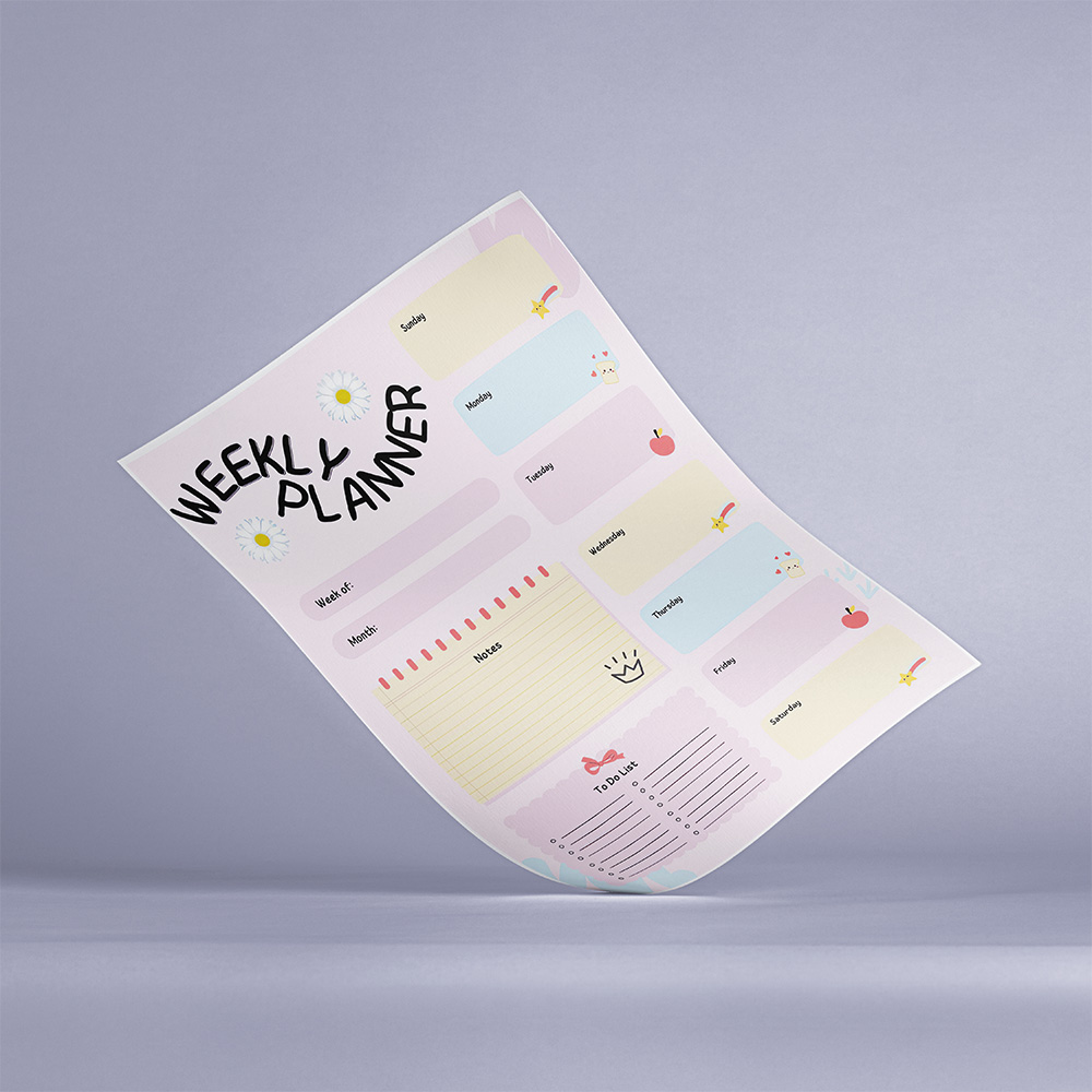 پلنر هفتگی کد PL-97004 پلنر هفتگی کد PL 97004