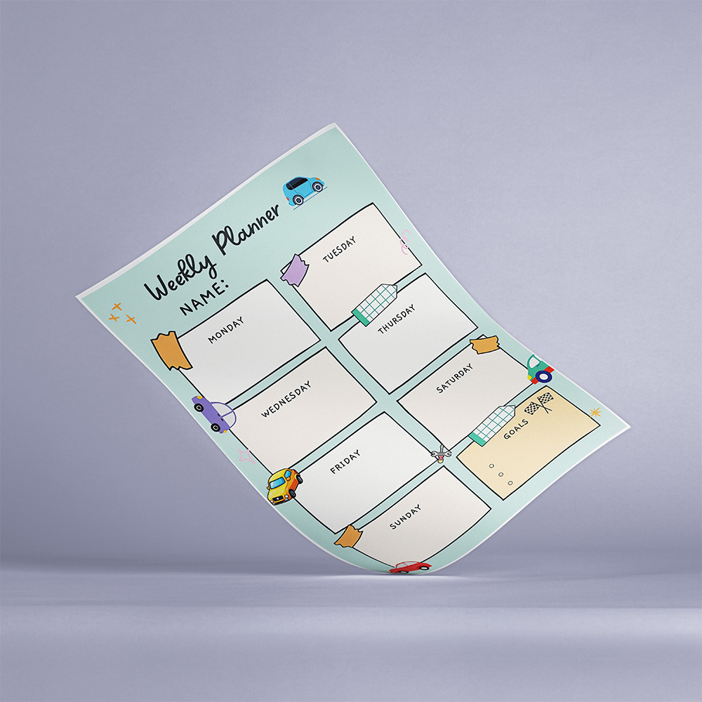 پلنر هفتگی کد PL-97007 پلنر هفتگی کد PL 97007