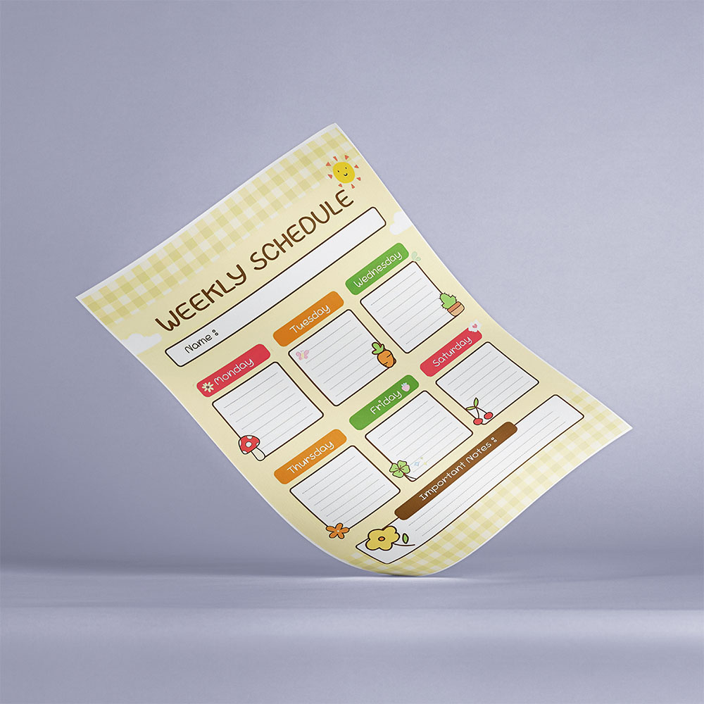 پلنر هفتگی کد PL-97012 پلنر هفتگی کد PL 97012