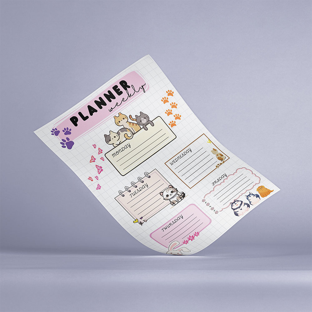 پلنر هفتگی کد PL-97025 پلنر هفتگی کد PL 97025