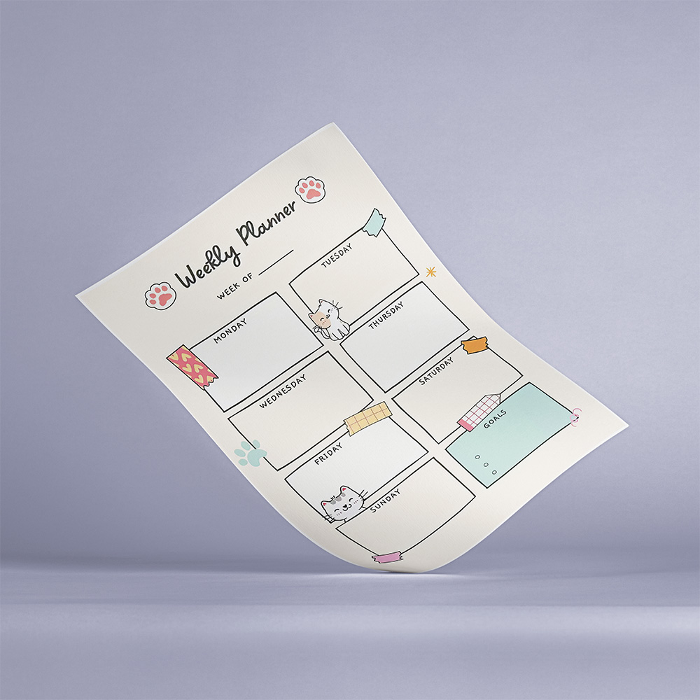 پلنر هفتگی کد PL-97028 پلنر هفتگی کد PL 97028