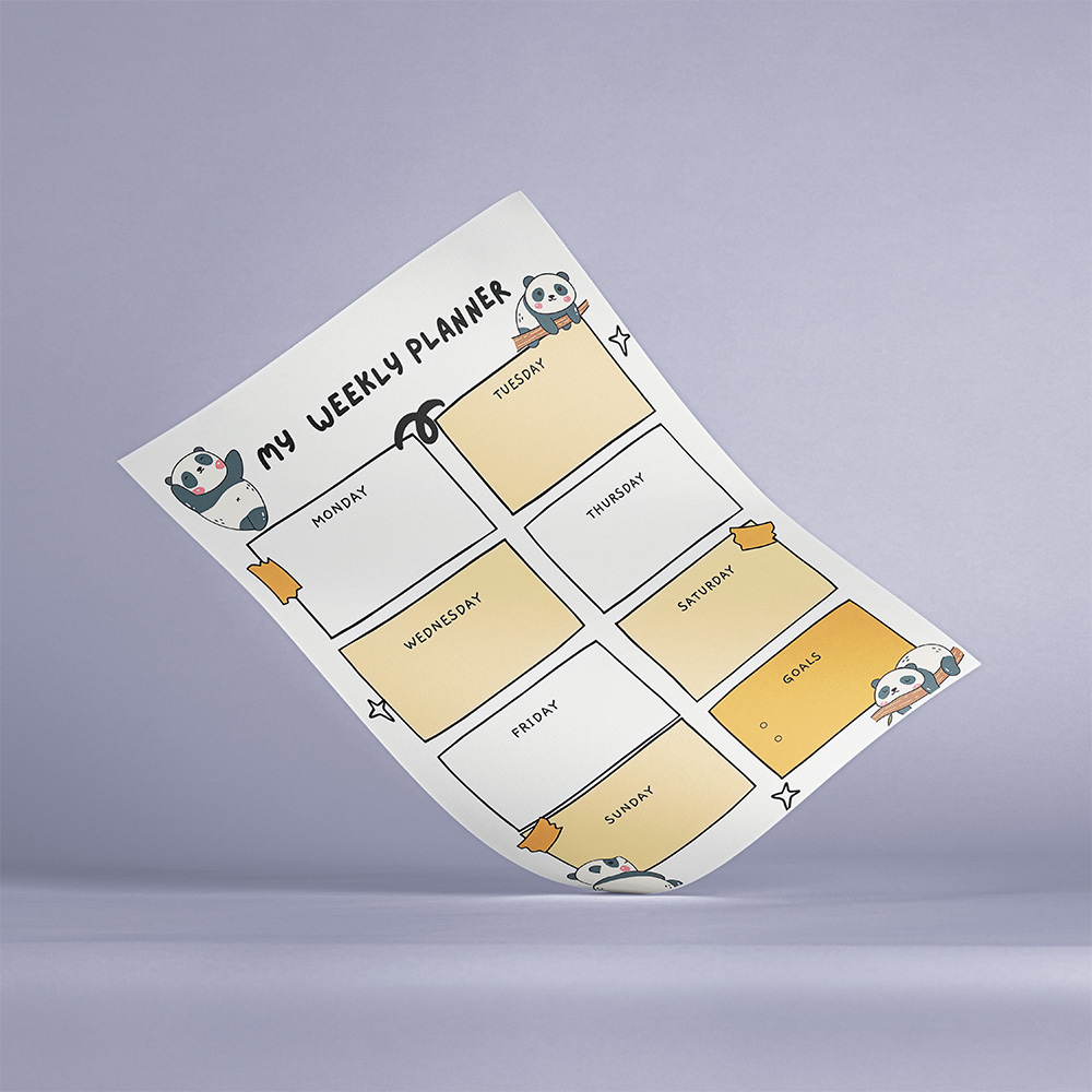 پلنر هفتگی کد PL-97030 پلنر هفتگی کد PL 97030