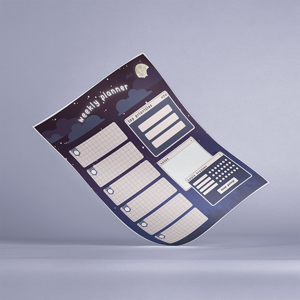 پلنر هفتگی کد PL-97050 پلنر هفتگی کد PL 97050