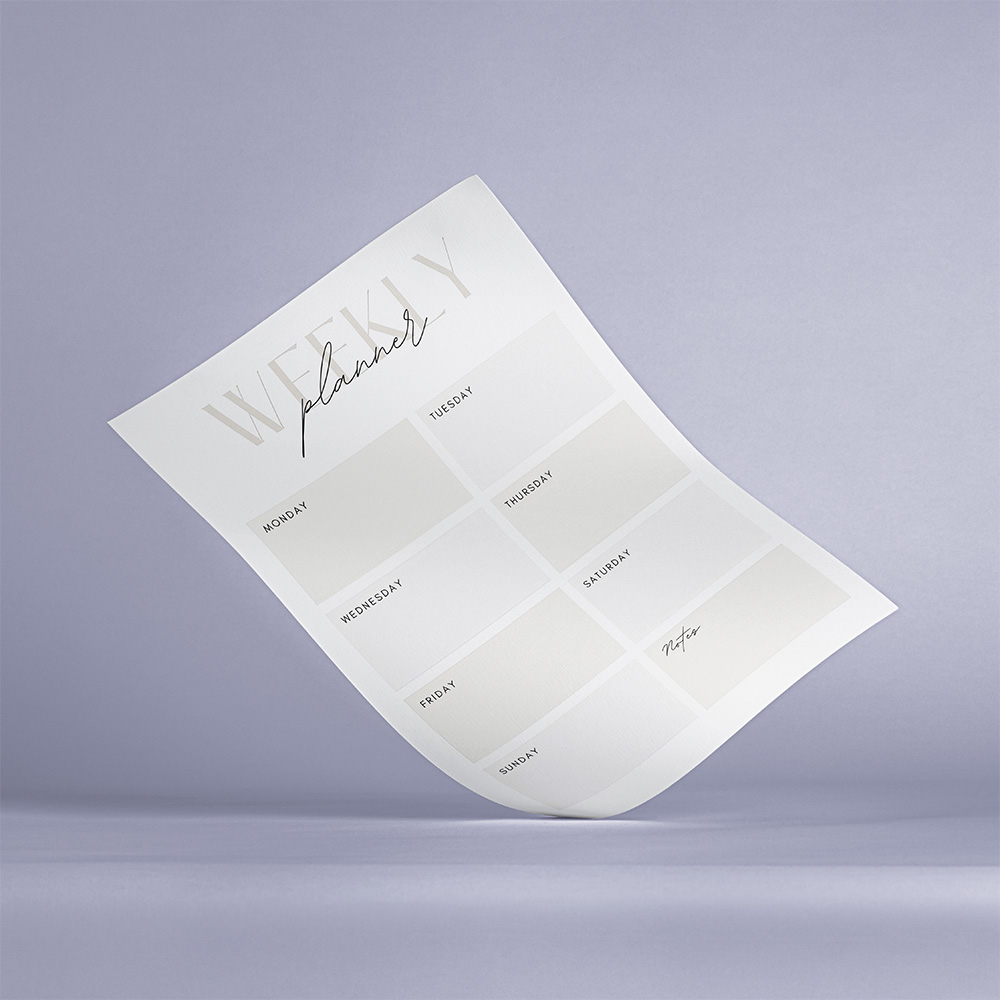 پلنر هفتگی کد PL-97056 پلنر هفتگی کد PL 97056