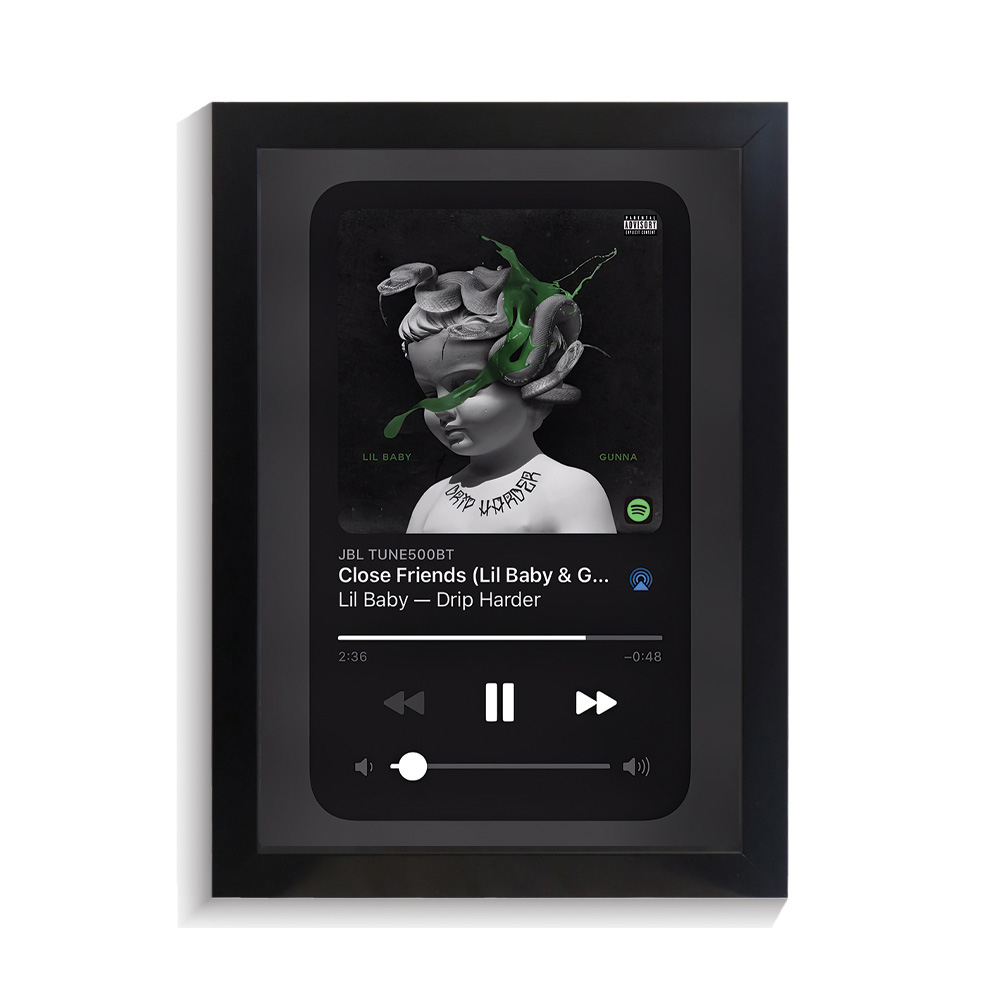 تابلو خواننده طرح Close Friends لیل بیبی کد PF-20434 تابلو خواننده طرح Close Friends لیل بیبی کد PF 20434