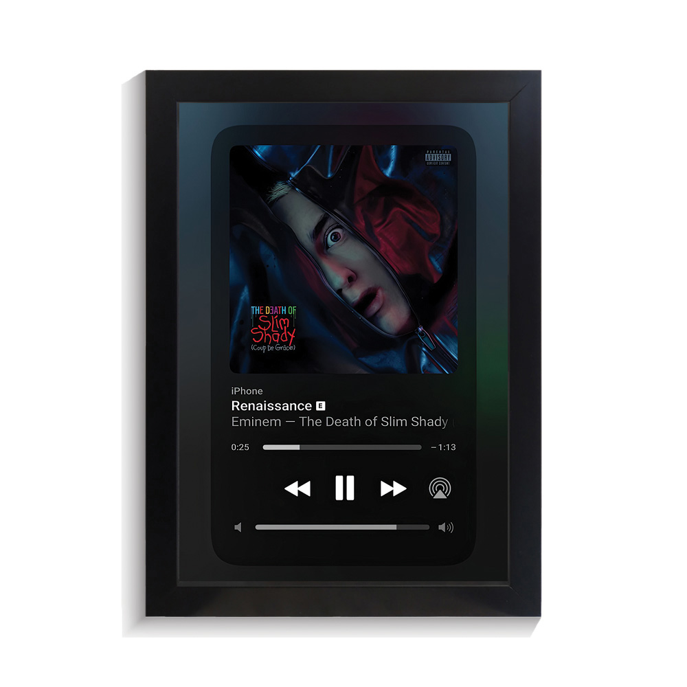 تابلو خواننده طرح Renaissance امینم کد PF-20350 تابلو خواننده طرح Renaissance امینم کد PF 20350