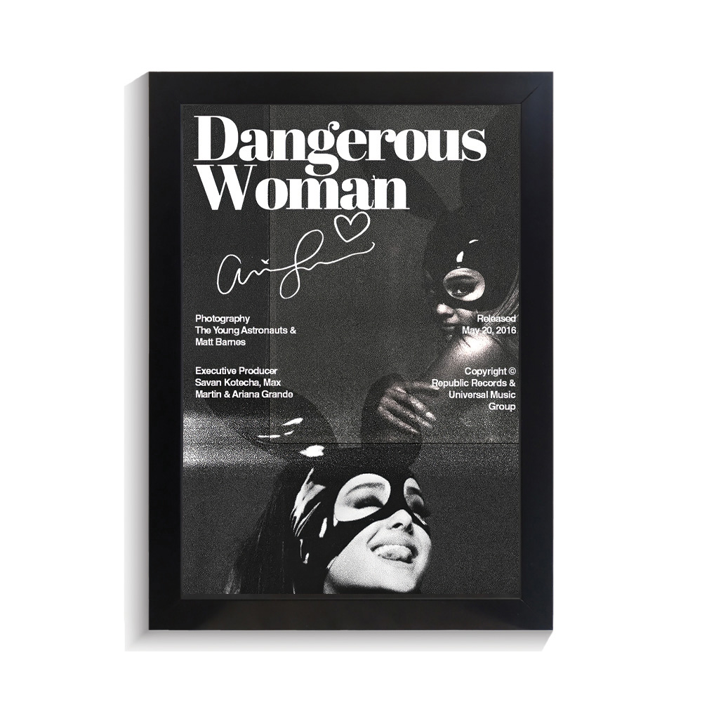 تابلو خواننده طرح آریانا گرانده کد PF-20249 تابلو خواننده طرح آریانا گرانده کد PF 20249