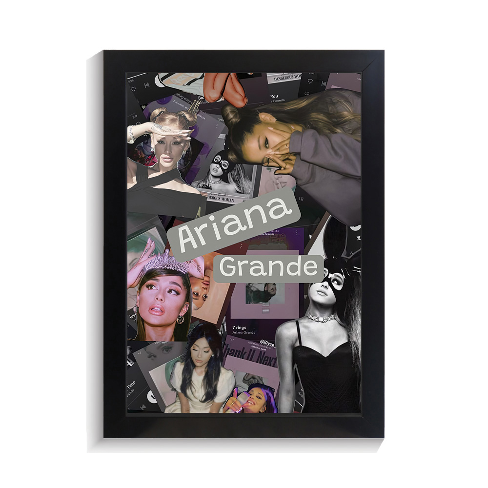 تابلو خواننده طرح آریانا گرانده کد PF-20254 تابلو خواننده طرح آریانا گرانده کد PF 20254