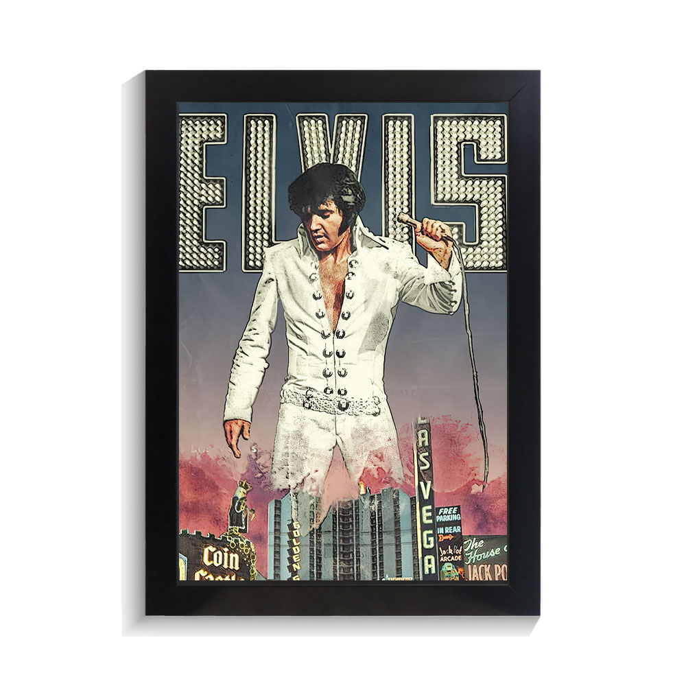 تابلو خواننده طرح الویس پریسلی کد PF-20332 تابلو خواننده طرح الویس پریسلی کد PF 20332