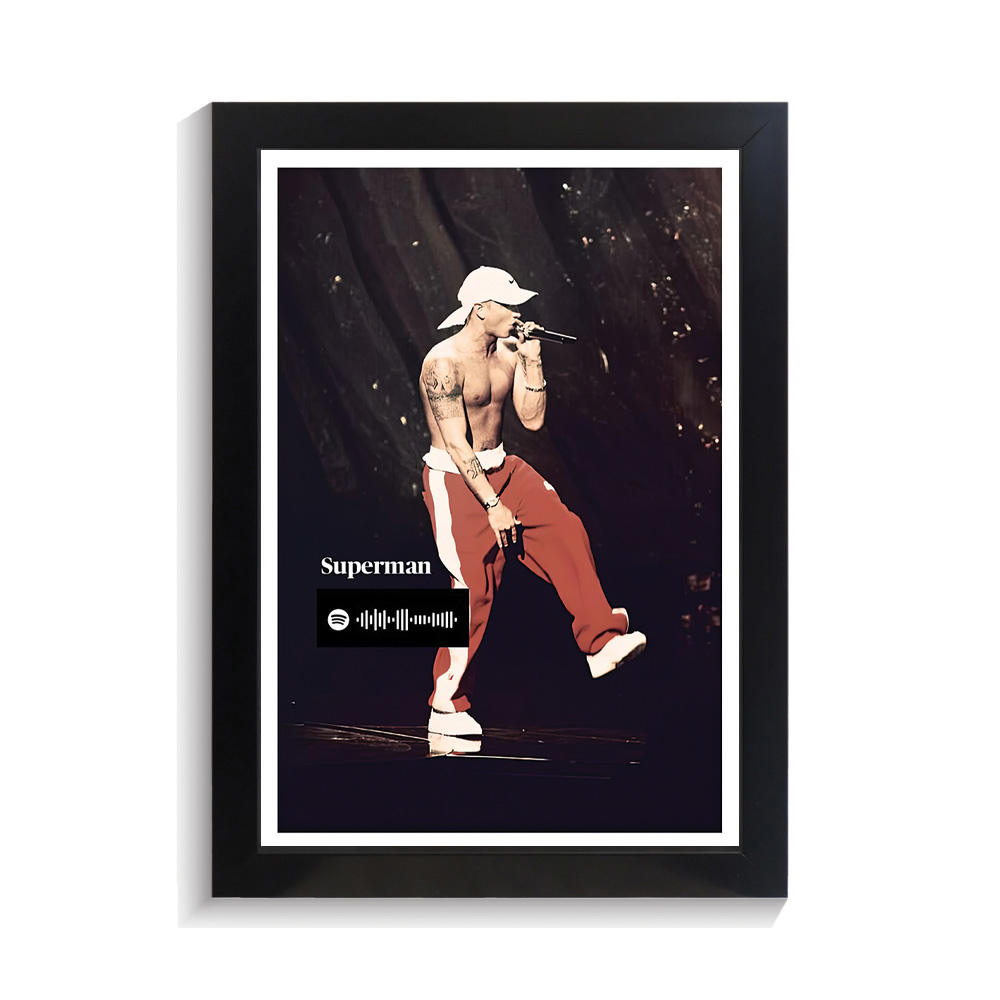 تابلو خواننده طرح امینم کد PF-20334 تابلو خواننده طرح امینم کد PF 20334