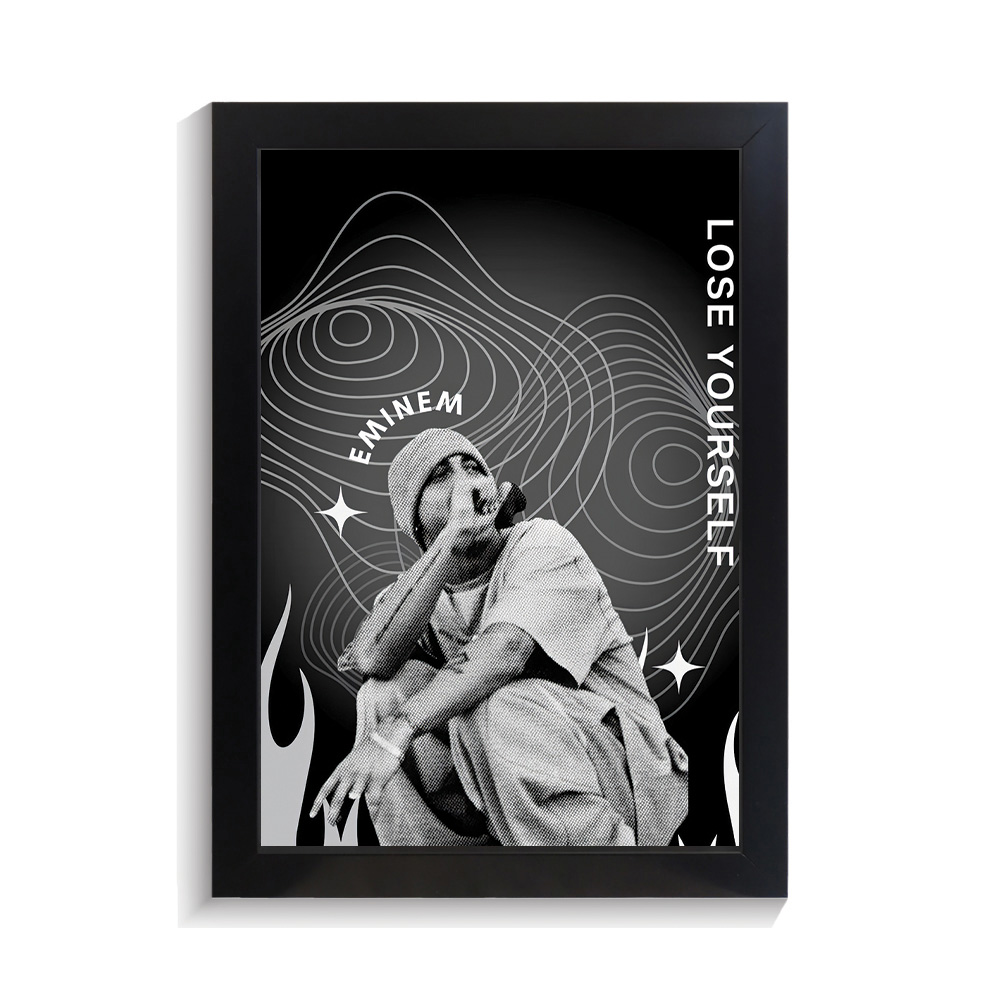 تابلو خواننده طرح امینم کد PF-20340 تابلو خواننده طرح امینم کد PF 20340