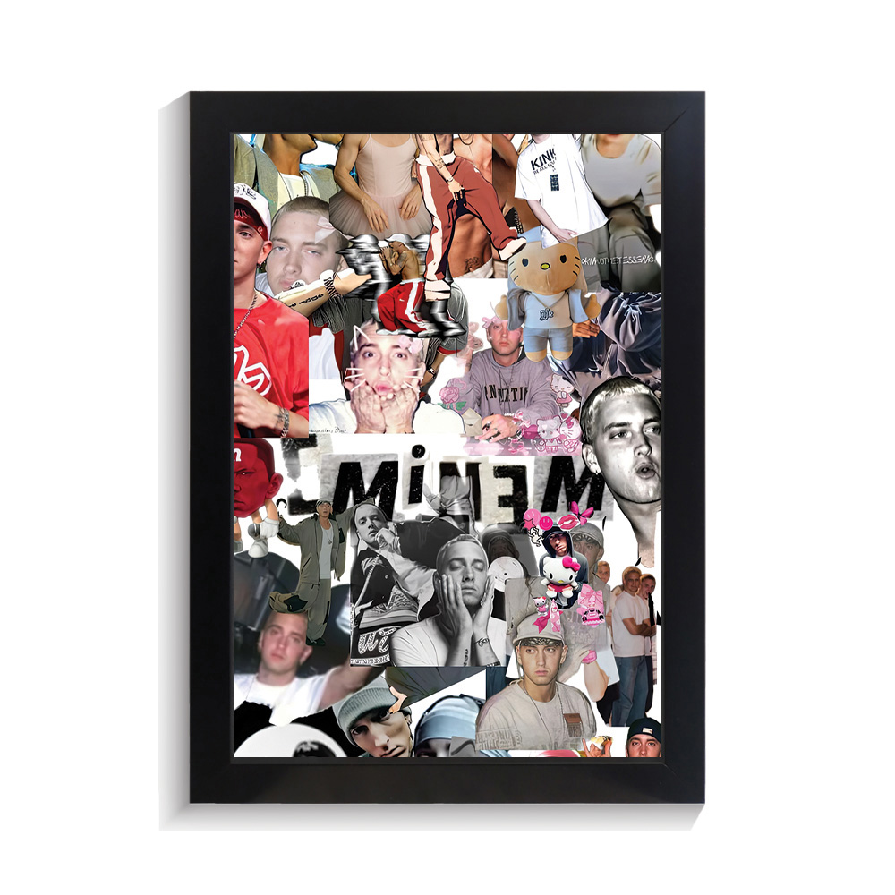 تابلو خواننده طرح امینم کد PF-20348 تابلو خواننده طرح امینم کد PF 20348