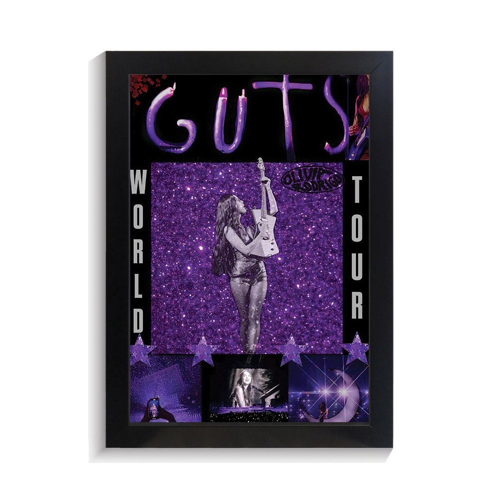 تابلو خواننده طرح اولیویا رودریگو کد PF-20474 تابلو خواننده طرح اولیویا رودریگو کد PF 20474