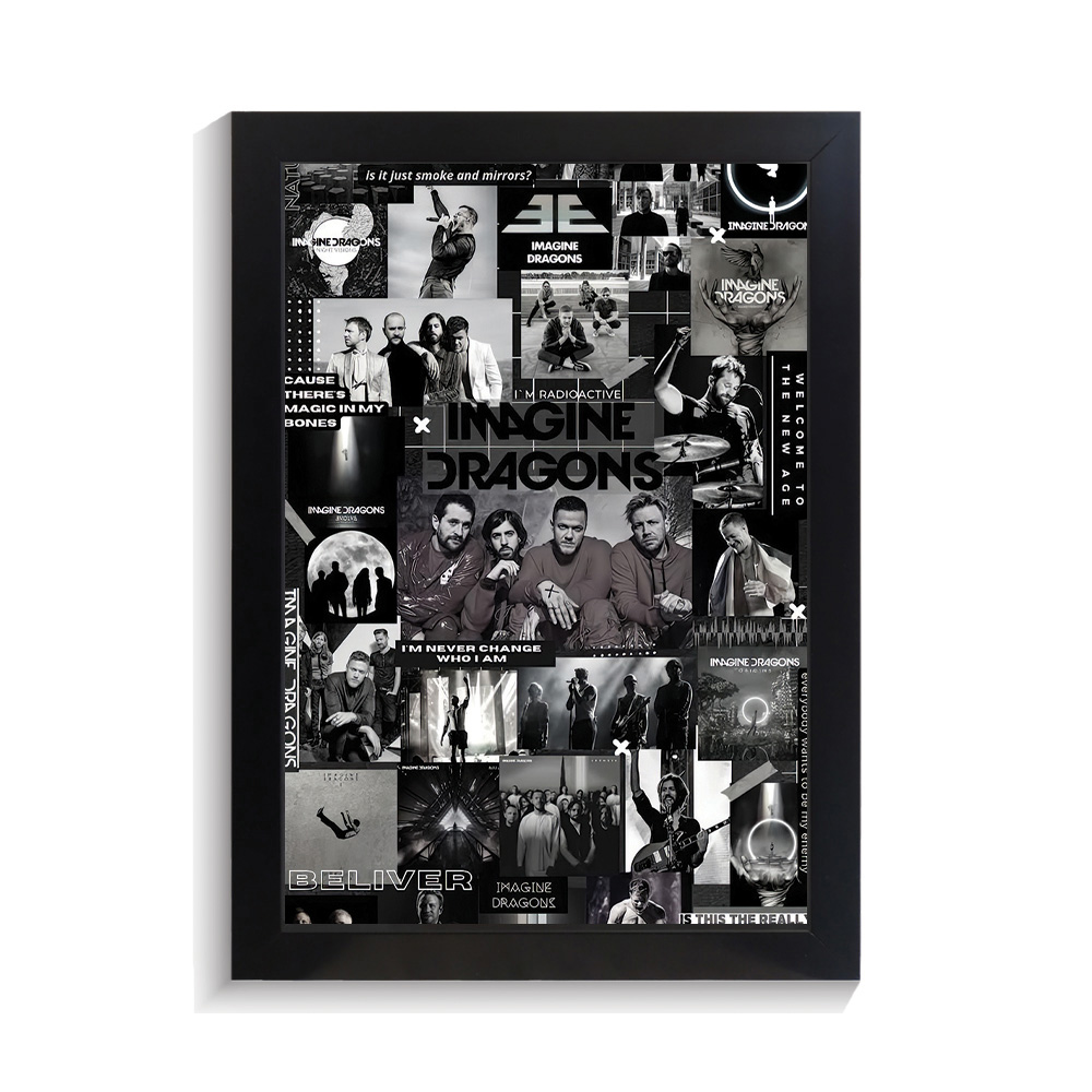 تابلو خواننده طرح ایمجین دراگونز کد PF-20352 تابلو خواننده طرح ایمجین دراگونز کد PF 20352