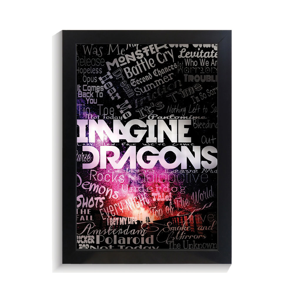 تابلو خواننده طرح ایمجین دراگونز کد PF-20361 تابلو خواننده طرح ایمجین دراگونز کد PF 20361