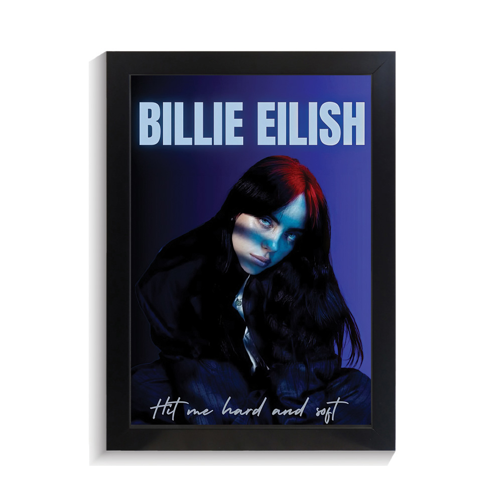 تابلو خواننده طرح بیلی ایلیش کد PF-20281 تابلو خواننده طرح بیلی ایلیش کد PF 20281