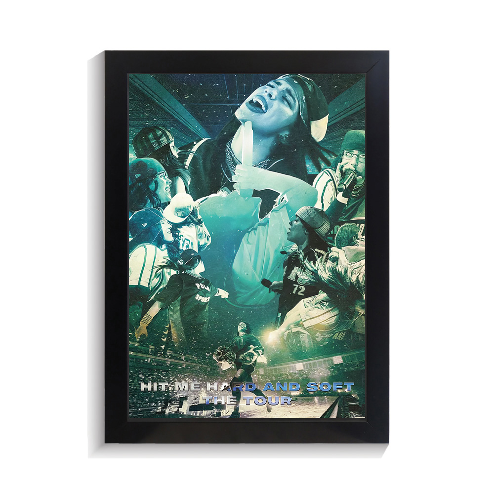 تابلو خواننده طرح بیلی ایلیش کد PF-20283 تابلو خواننده طرح بیلی ایلیش کد PF 20283