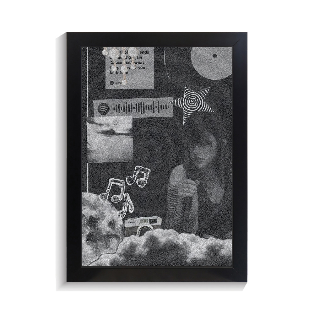 تابلو خواننده طرح بیلی ایلیش کد PF-20284 تابلو خواننده طرح بیلی ایلیش کد PF 20284