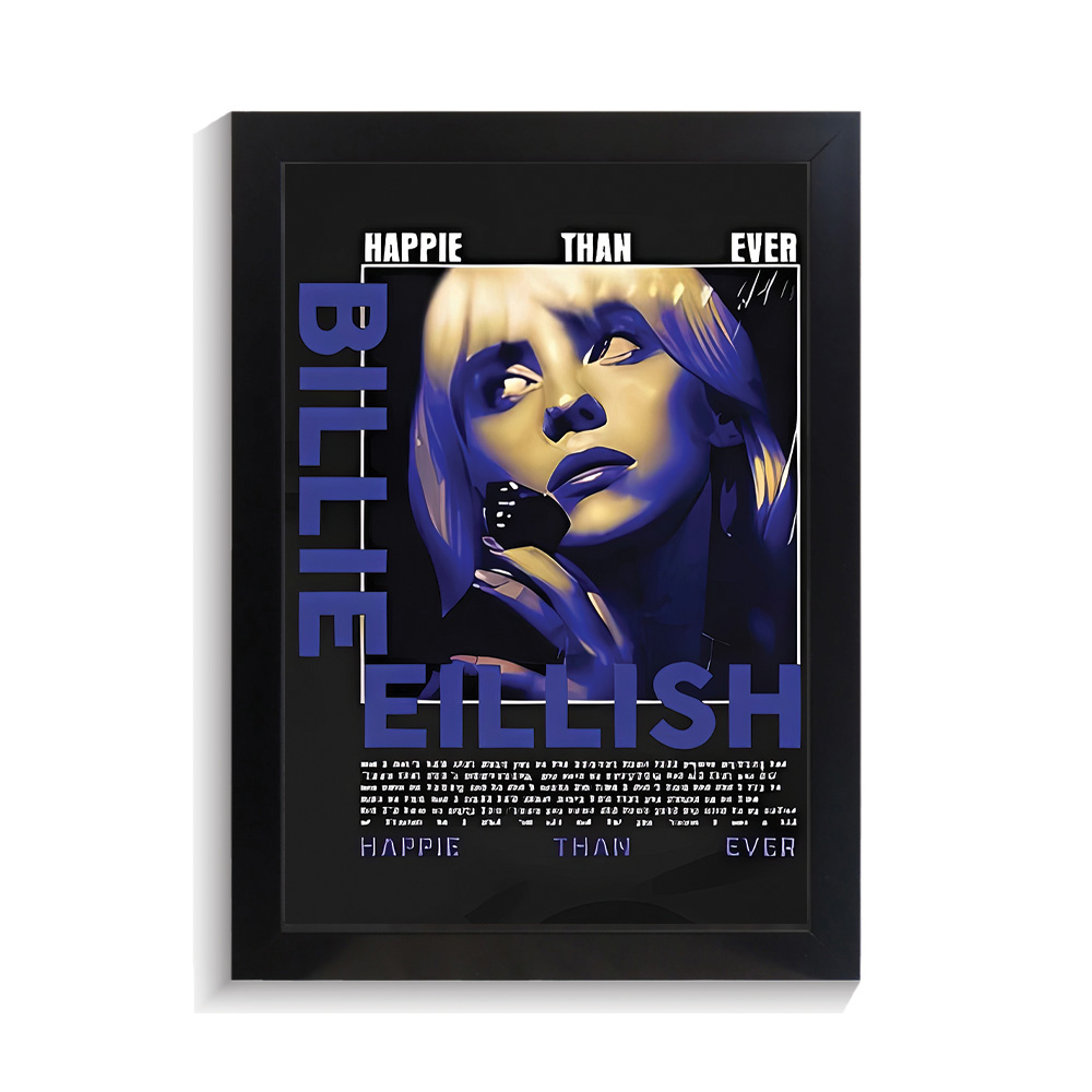 تابلو خواننده طرح بیلی ایلیش کد PF-20288 تابلو خواننده طرح بیلی ایلیش کد PF 20288