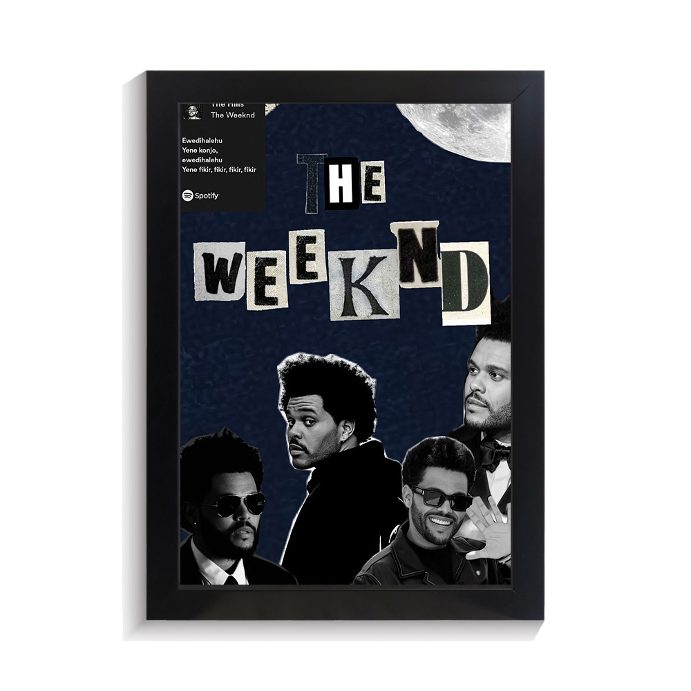 تابلو خواننده طرح د ویکند کد PF-20579 تابلو خواننده طرح د ویکند کد PF 20579