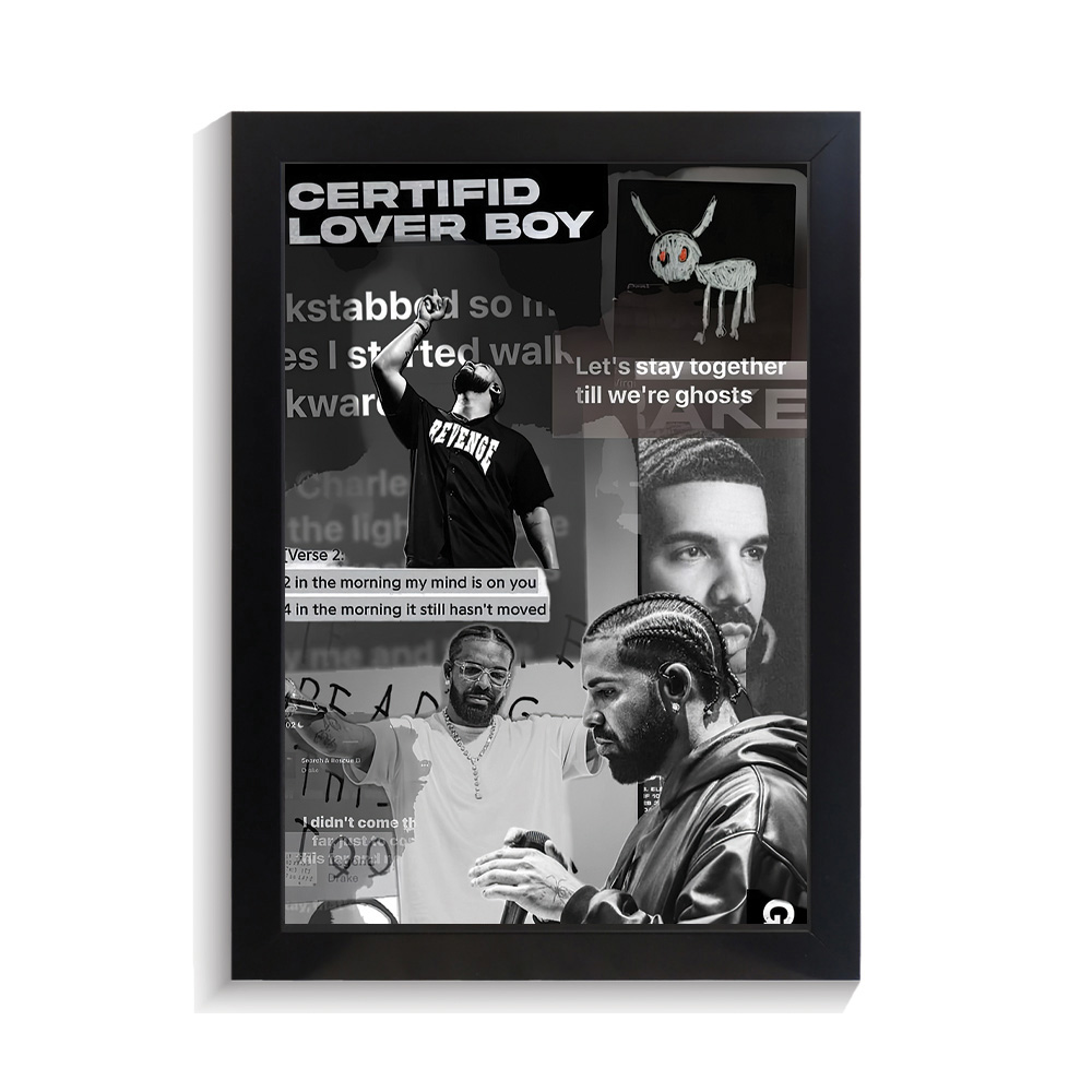 تابلو خواننده طرح دریک کد PF-20324 تابلو خواننده طرح دریک کد PF 20324