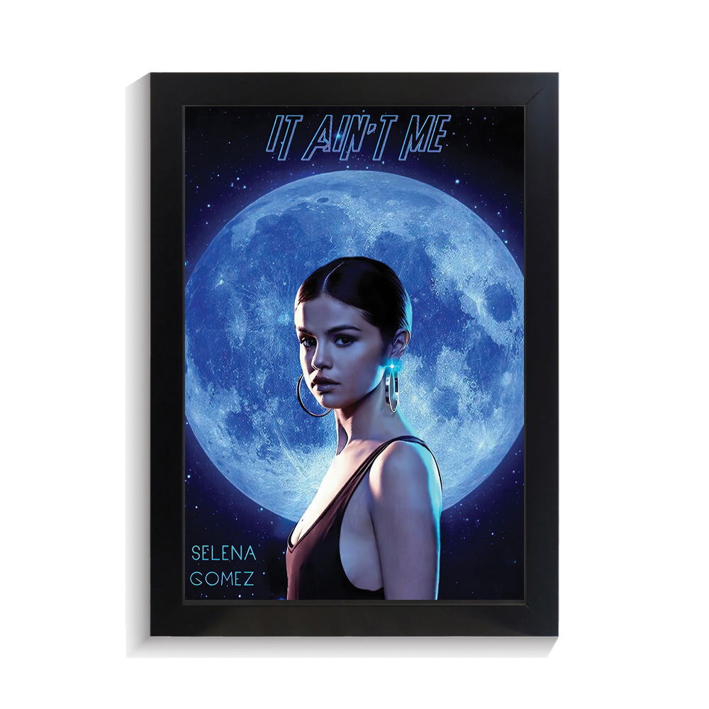 تابلو خواننده طرح سلنا گومز کد PF-20527 تابلو خواننده طرح سلنا گومز کد PF 20527