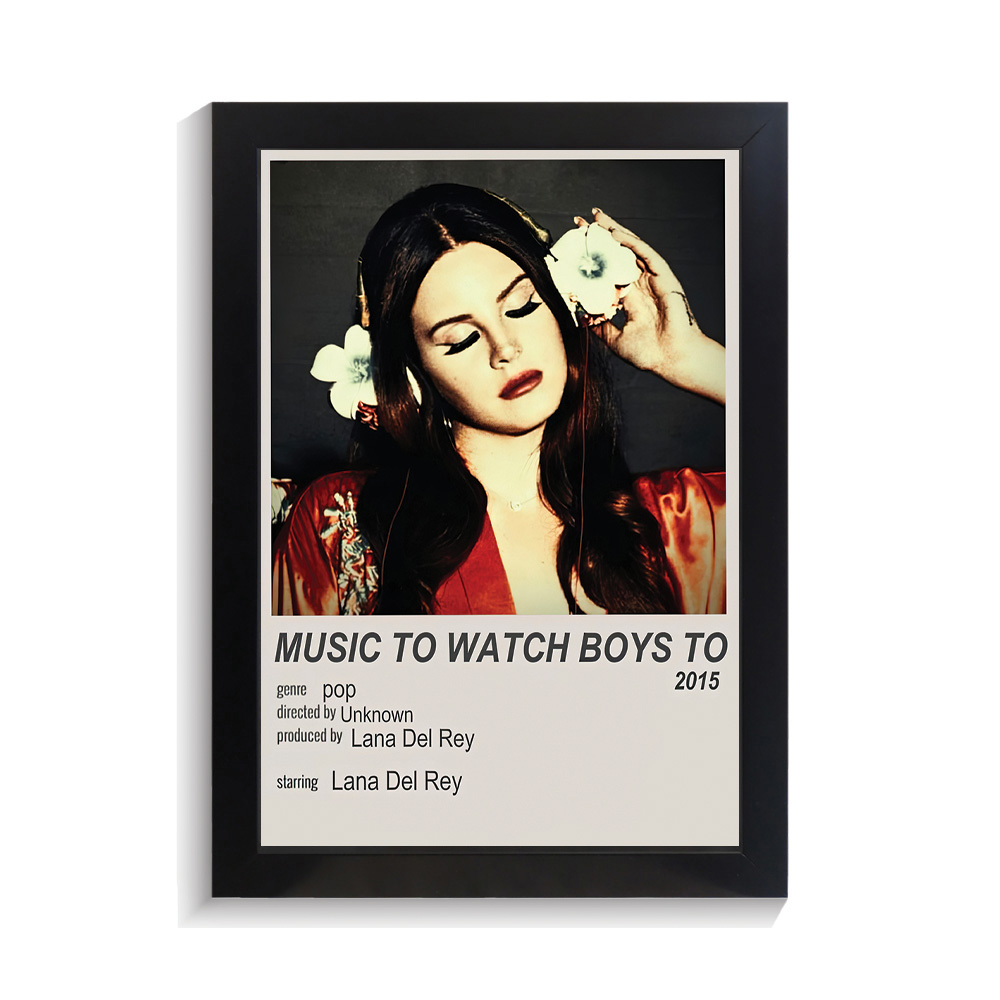 تابلو خواننده طرح لانا دل ری کد PF-20418 تابلو خواننده طرح لانا دل ری کد PF 20418