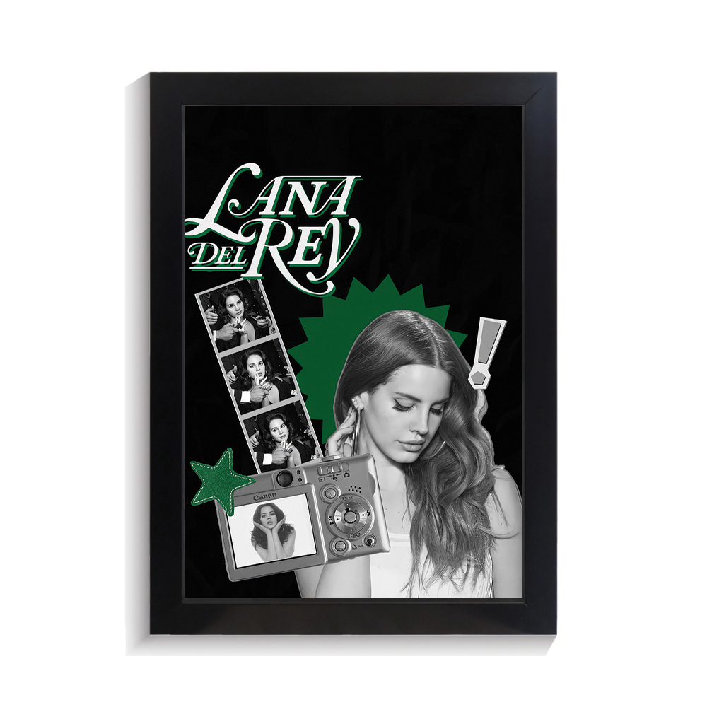 تابلو خواننده طرح لانا دل ری کد PF-20422 تابلو خواننده طرح لانا دل ری کد PF 20422