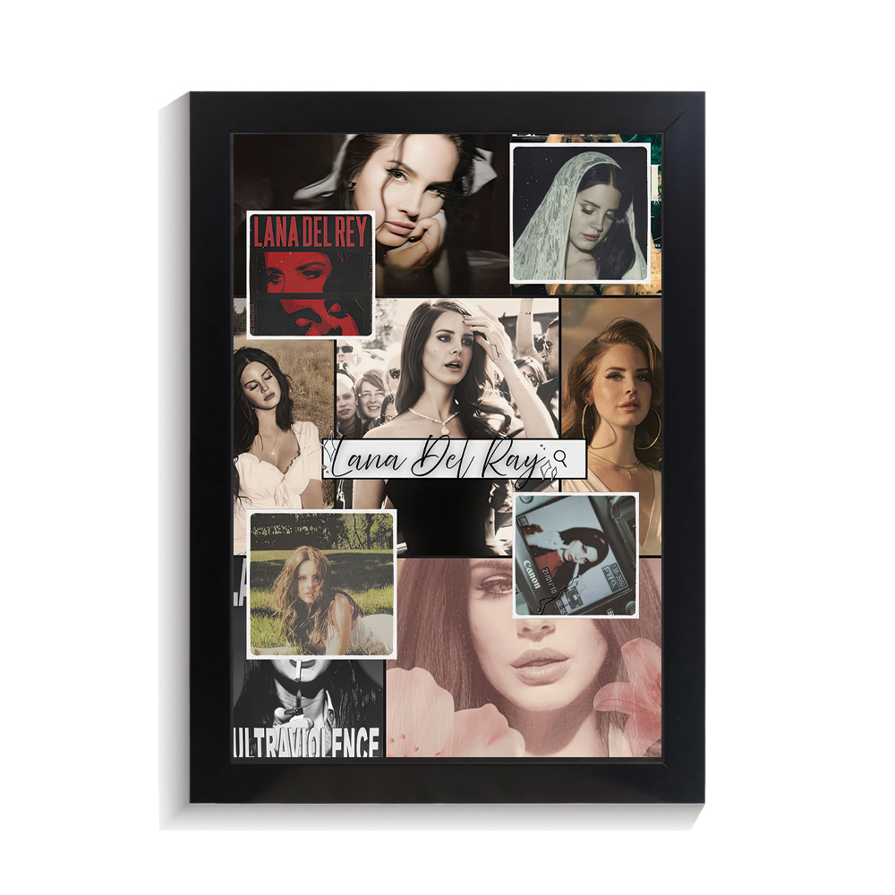 تابلو خواننده طرح لانا دل ری کد PF-20423 تابلو خواننده طرح لانا دل ری کد PF 20423