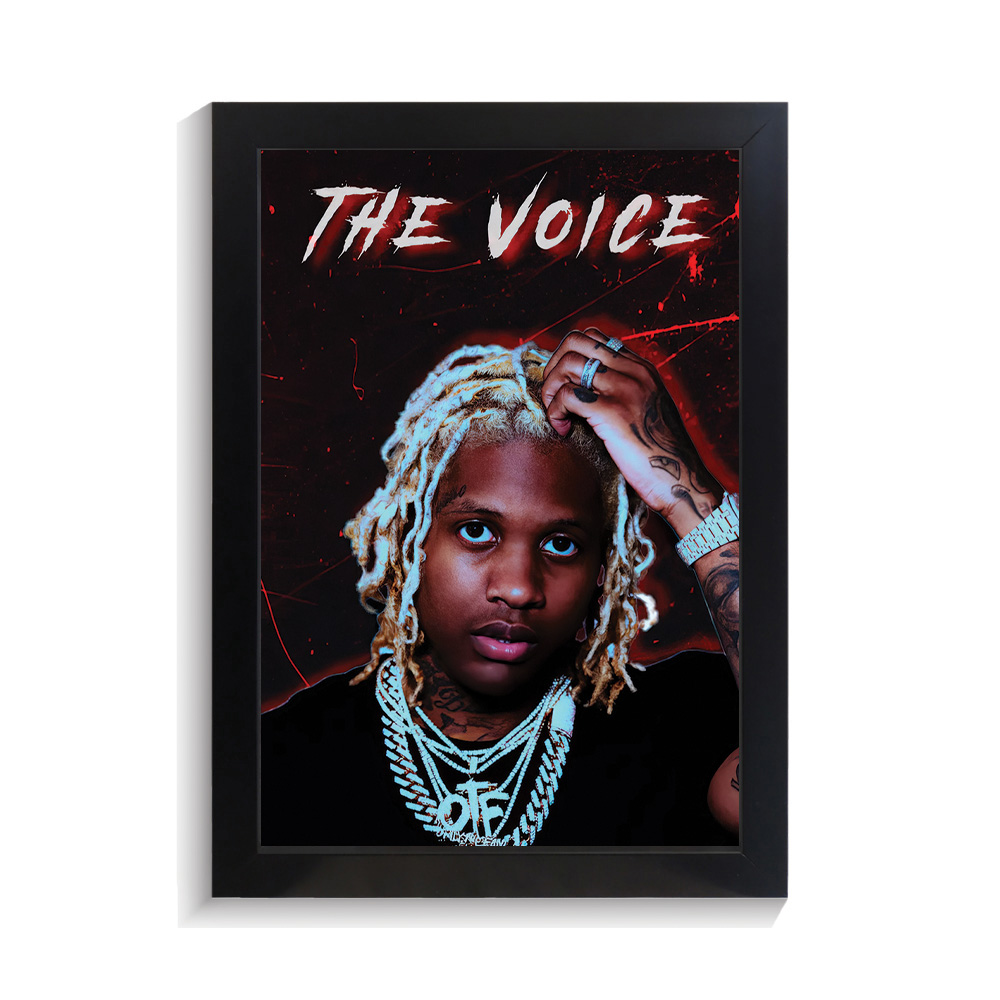 تابلو خواننده طرح لیل دورک کد PF-20437 تابلو خواننده طرح لیل دورک کد PF 20437